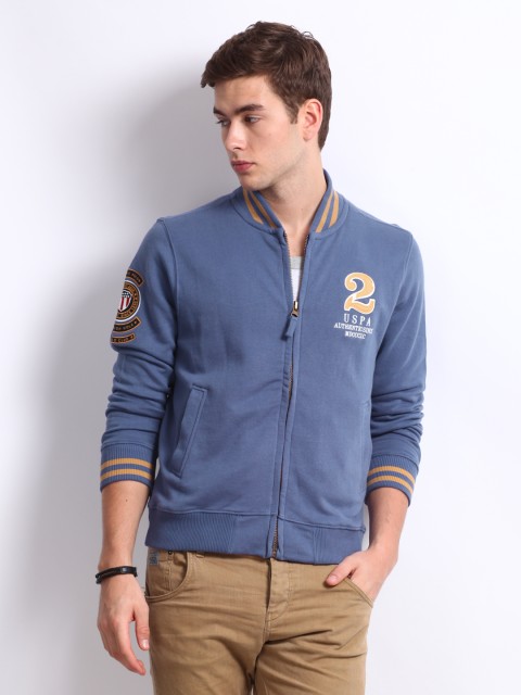 

U.S. Polo Assn. Denim Co. Men Blue Sweatshirt