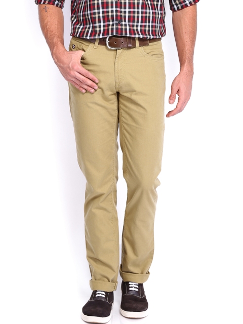 

U.S. Polo Assn. Men Brown Slim Fit Trousers