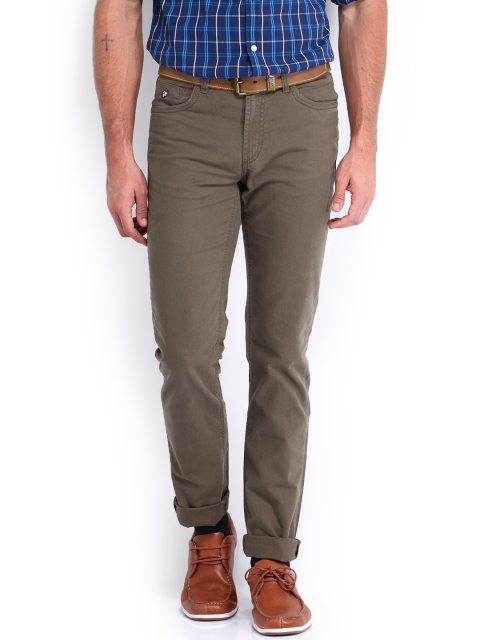 

U.S. Polo Assn. Men Brown Slim Fit Trousers