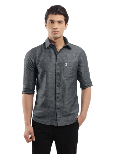 

U.S. Polo Assn. Men Charcoal Shirt