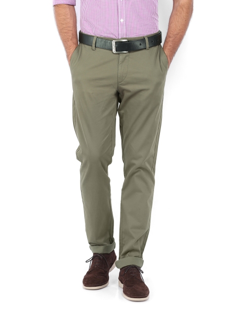 

U.S. Polo Assn. Men Green Slim Fit Trousers