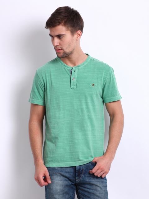 

U.S. Polo Assn. Denim Co. Men Green T-shirt