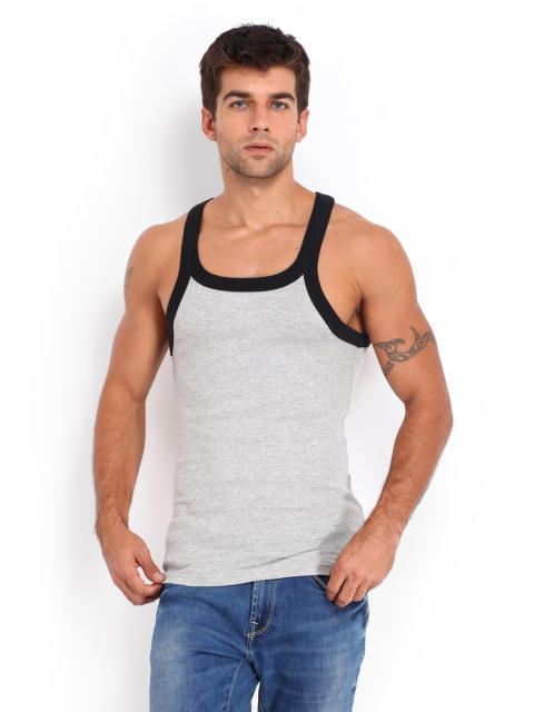 

U.S. Polo Assn. Men Grey Melange Innerwear Vest I027-010-P1