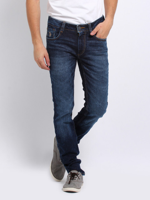 

U.S. Polo Assn. Denim Co. Men Indigo Blue Skinny Fit Jeans