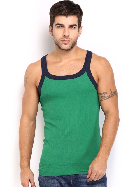 

U.S. Polo Assn. Men Green Innerwear Vest I027-029-P1