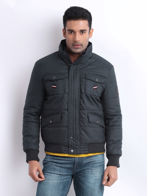

U.S. Polo Assn. Men Charcoal Grey Padded Jacket