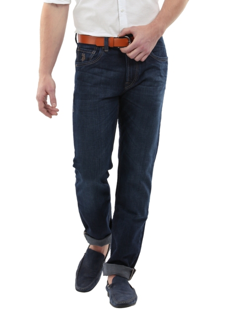 

U.S. Polo Assn. Men Blue Slim Tapered Fit Jeans