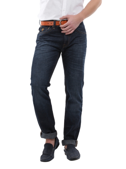 

U.S. Polo Assn. Men Blue Slim Tapered Fit Jeans