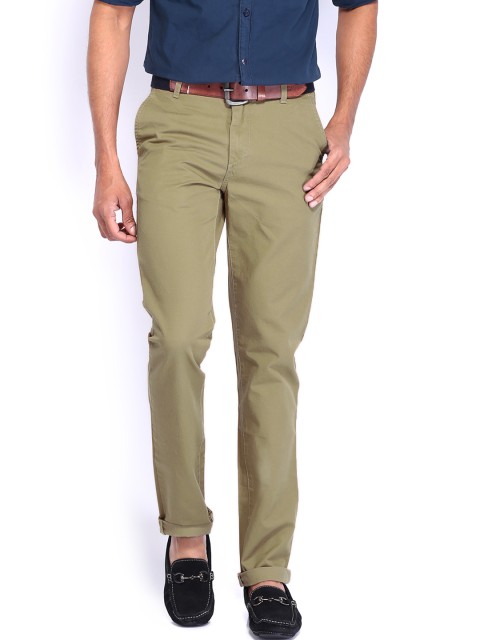 

U.S. Polo Assn. Men Khaki Slim Fit Trousers