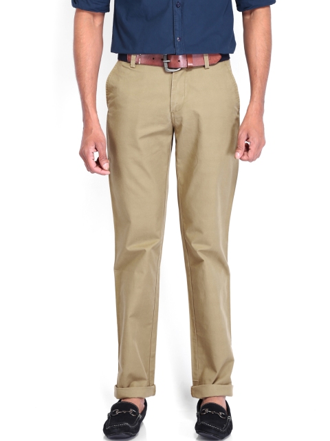 

U.S. Polo Assn. Men Khaki Tapered Fit Trousers