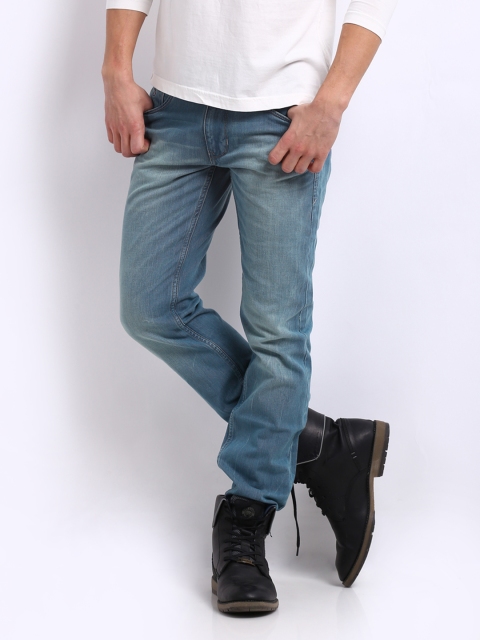 

U.S. Polo Assn. Denim Co. Men Light Blue Skinny Fit Jeans