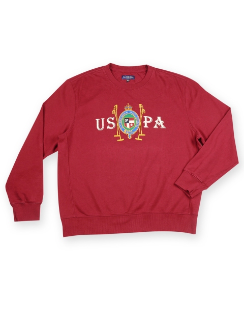 

U.S. Polo Assn. Men Maroon Sweatshirt