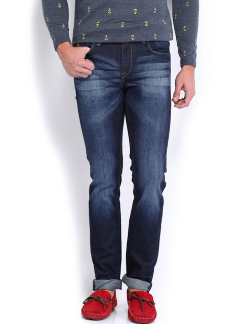 

U.S. Polo Assn. Denim Co. Men Navy Regallo Skinny Fit Jeans, Navy blue