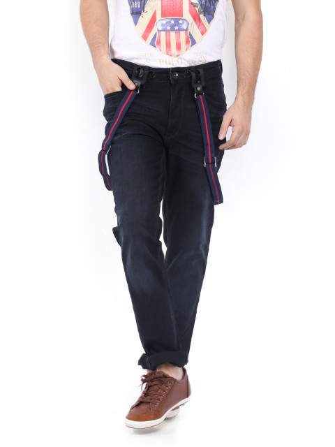 

U.S. Polo Assn. Denim Co. Men Blue Slim Tapered Fit Stretchable Jeans