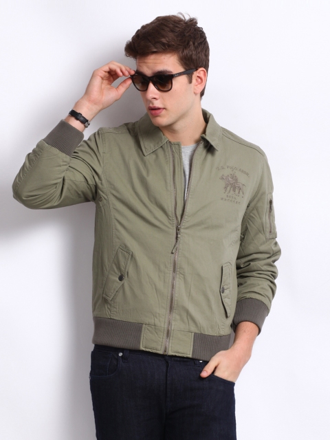 

U.S. Polo Assn. Men Olive Green Jacket