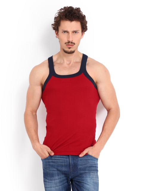 

U.S. Polo Assn. Men Red Innerwear Vest I027-125-P1