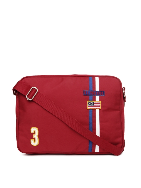 

U.S. Polo Assn. Men Red Messenger Bag
