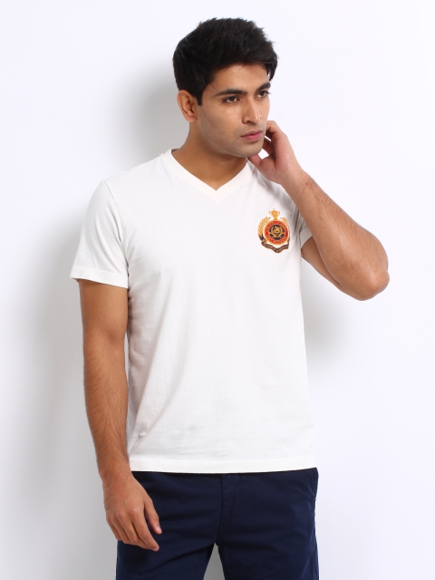 

U.S. Polo Assn. Men Ivory White T-Shirt