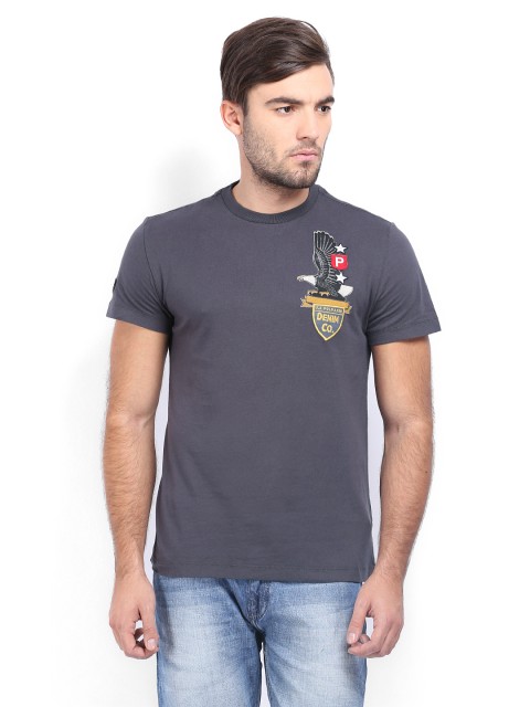 

U.S. Polo Assn. Denim Co. Men Grey T-shirt