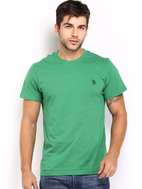 

U.S. Polo Assn. Men Green T-shirt