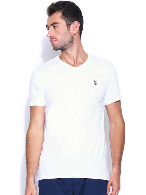 

U.S. Polo Assn. Men White T-shirt