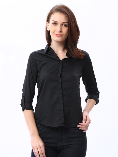 

U.S. Polo Assn. Women Black Shirt