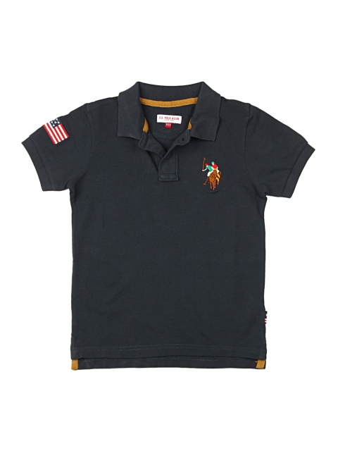 

U.S.Polo Assn. Kids Boys Navy Polo T-shirt, Navy blue