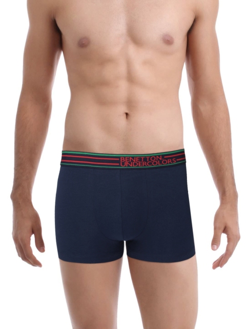 

Undercolors of Benetton Men Navy Boxer Trunks 152DI, Navy blue