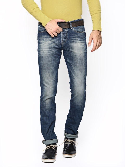 

United Colors of Benetton Men Blue Skinny Fit Jeans