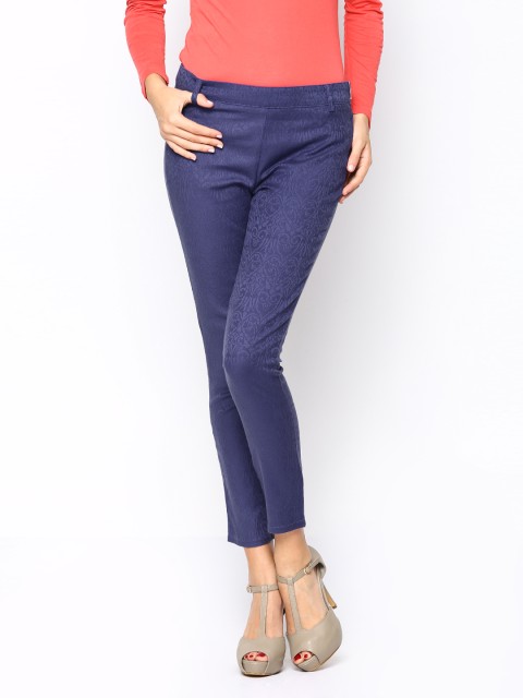 

United Colors of Benetton Women Purple Jeggings