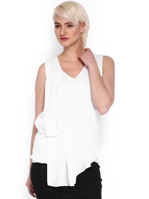

United Colors of Benetton Women White Top