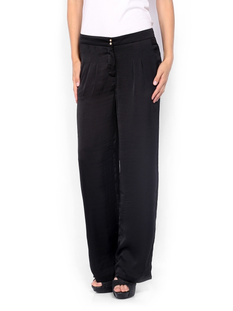 

Vero Moda Women Black Formal Trousers