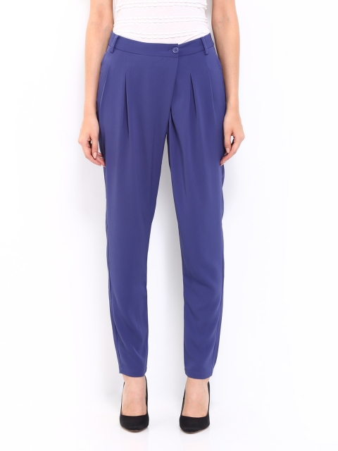 

Vero Moda Women Purple Trousers