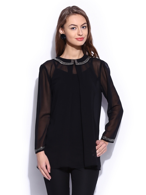 

Vero Moda by Karan Johar Women Black Formal Top