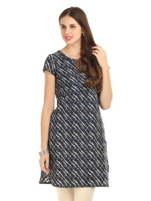 

W Women Blue Kurta