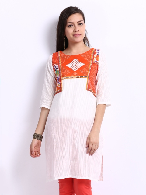 

W Women White Kurta