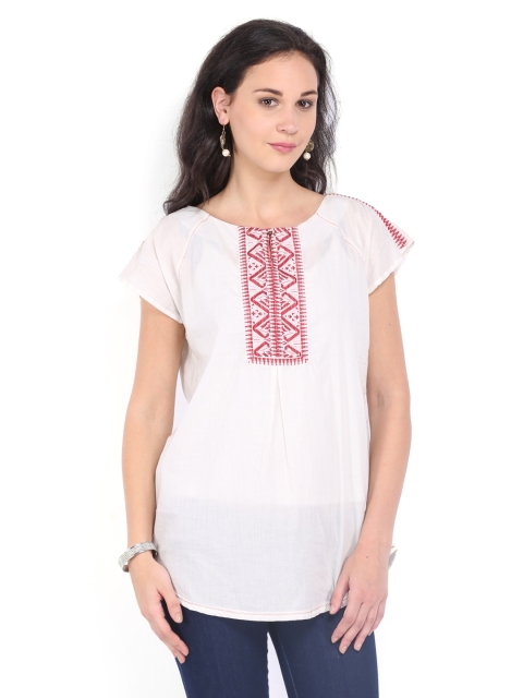 

W Women Off-White Top
