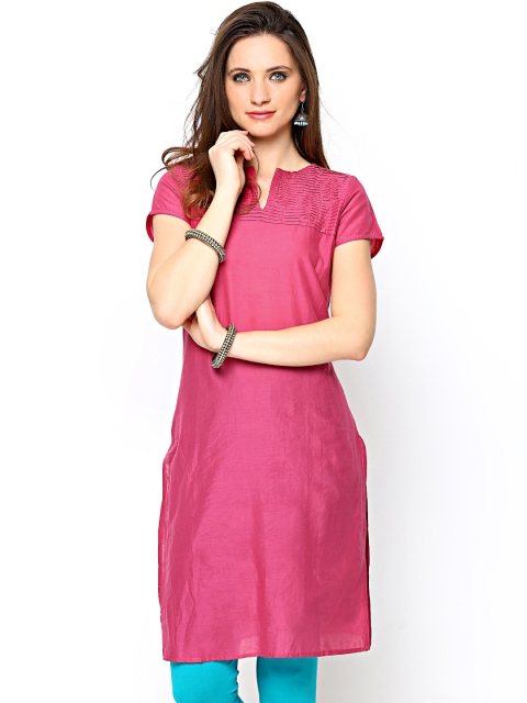 

W Women Pink Kurta