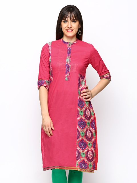 

W Women Pink Kurta