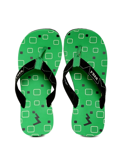 

WOKA Men Black Flip-Flops