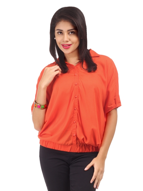 

W Women Orange Top
