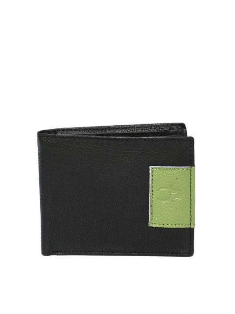 

WildHorn Men Black Leather Wallet