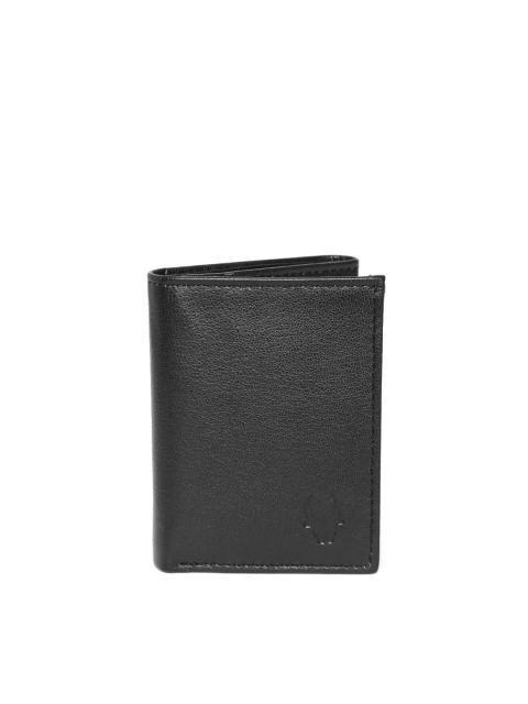 

WildHorn Men Black Leather Wallet
