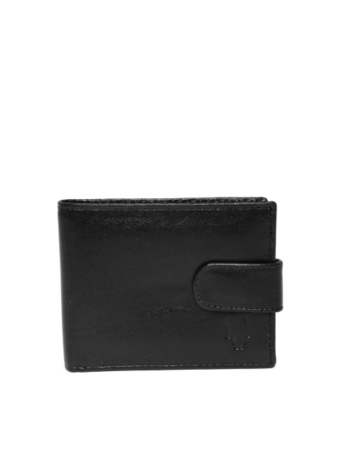 

WildHorn Men Black Leather Wallet