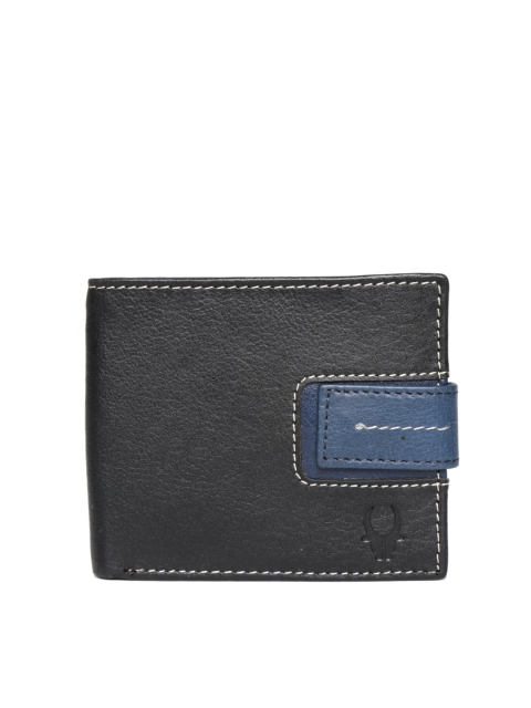 

WildHorn Men Black Leather Wallet