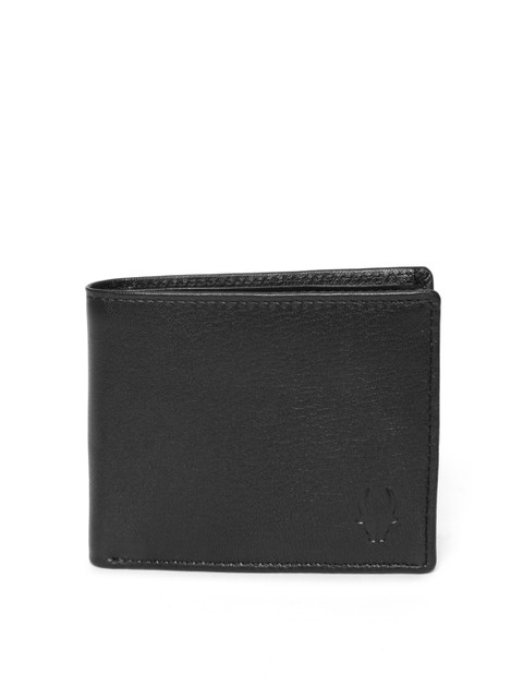 

WildHorn Men Black Leather Wallet