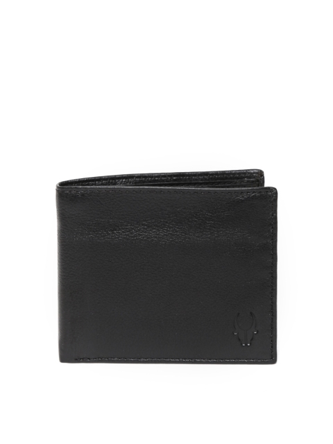 

WildHorn Men Black Leather Wallet