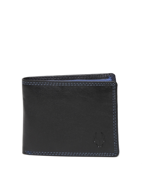 

WildHorn Men Black Leather Wallet