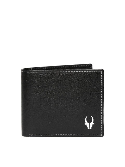 

WildHorn Men Black Leather Wallet