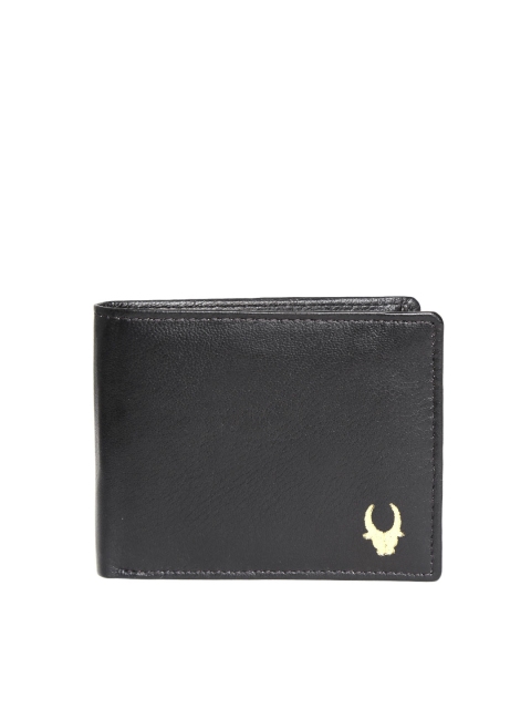 

WildHorn Men Black Leather Wallet